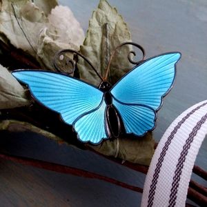 David Andersen butterfly brooch